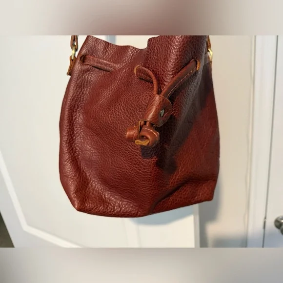 Portland Leather Goods small bucket bag - Picture 1 of 2